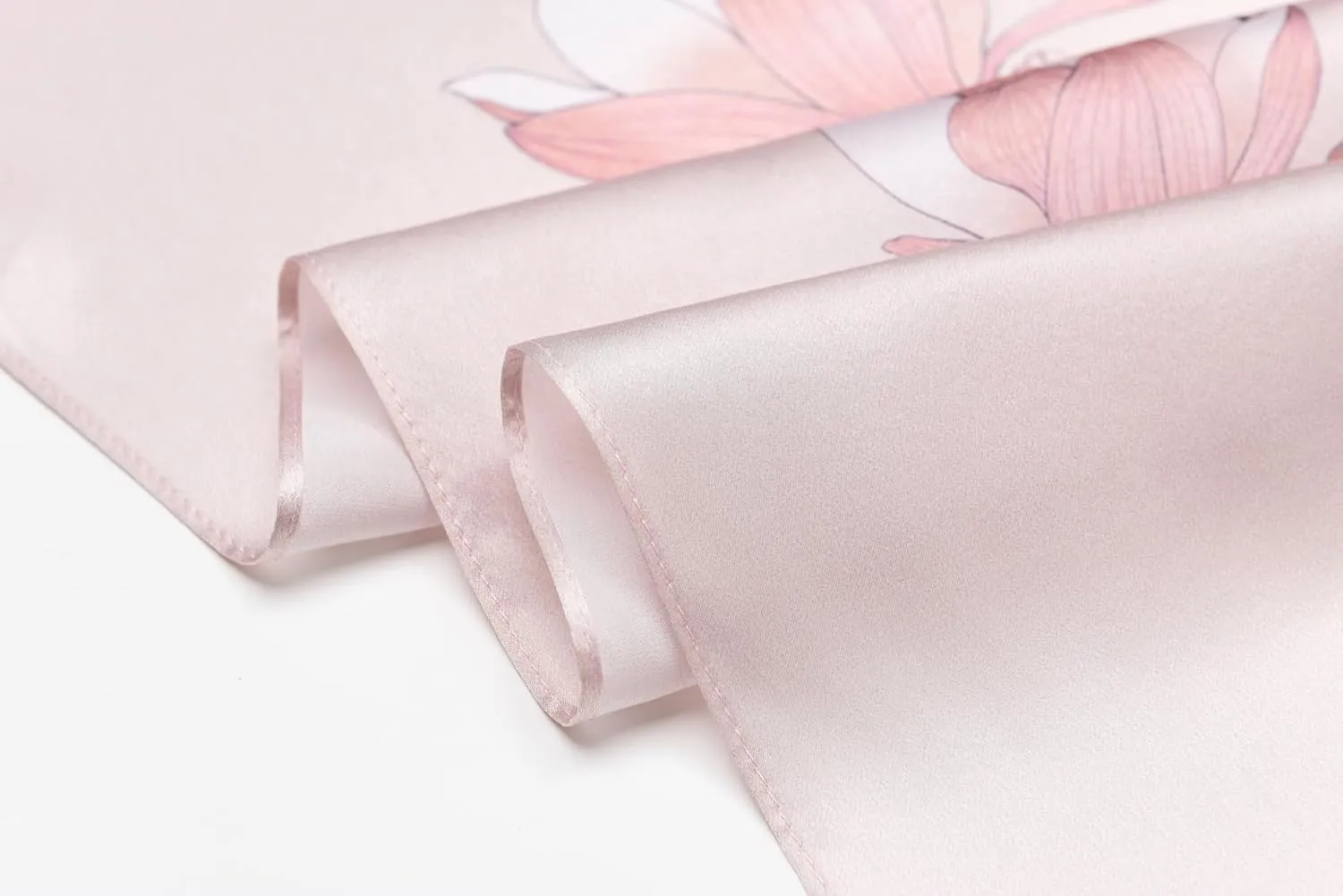 100% Mulberry Silk Scarf - 70'' X 21'' Long Satin Fashion Designer Scarf - Lightweight Wraps with Gift Packed