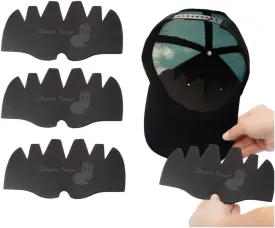 3-pcs Black EVA Foam Mesh Cap Shaper Inserts for Trucker Mesh Caps, Washable Reusable Netback Liner Support