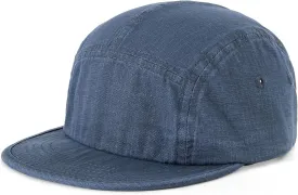 5 Panel Flat Brim Baseball Caps Vintage Washed Cotton Soft Bill Trucker Hats Short Brim Strapback Hip Hop Biker Board Cap