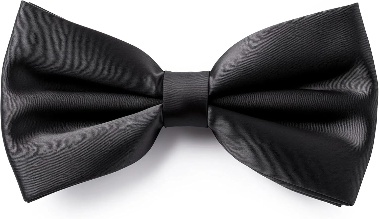 Adam Young Men's Bow Ties Pre-Tied Style Formal Satin Classic Bowtie for Tuxedo Faux Silk