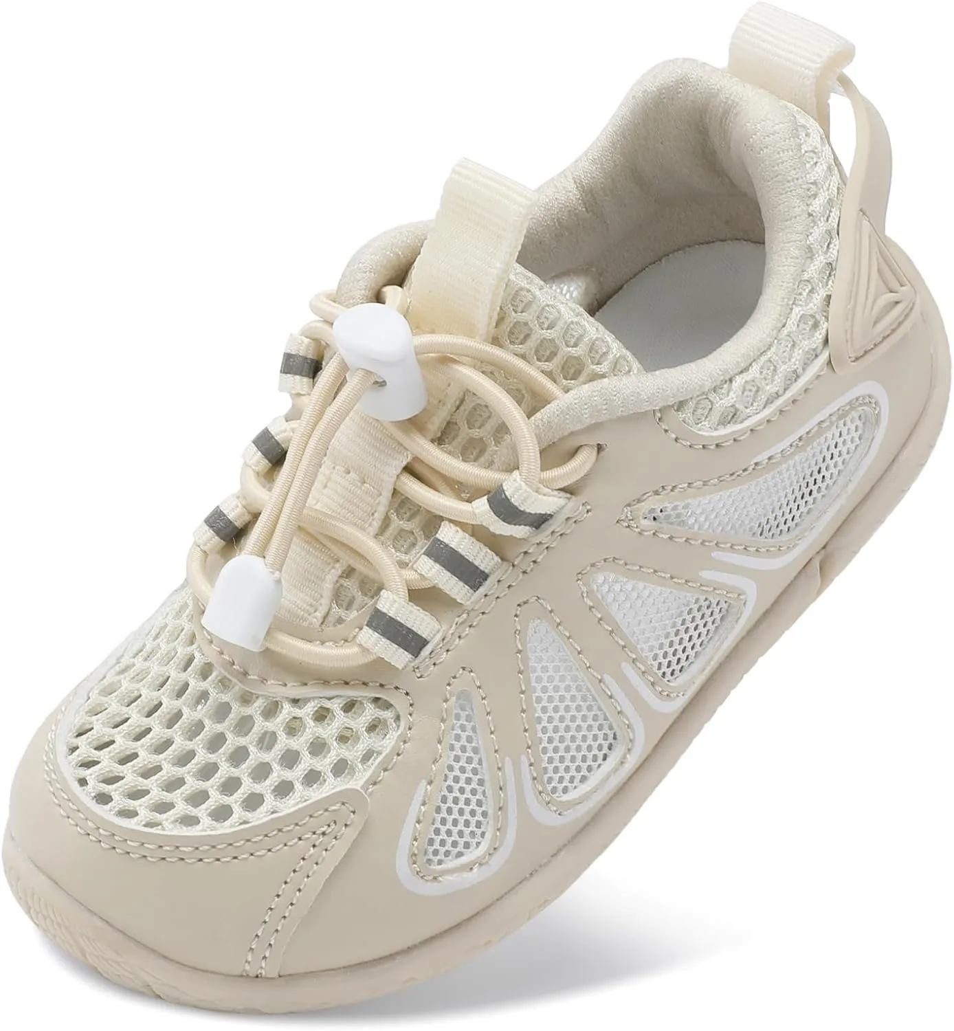 BARERUN Toddler Shoes Boy Girl Sneakers Lightweight Breathable Barefoot Running/Walking Shoes Toddler Tennis Shoes with Adjustable Tightness