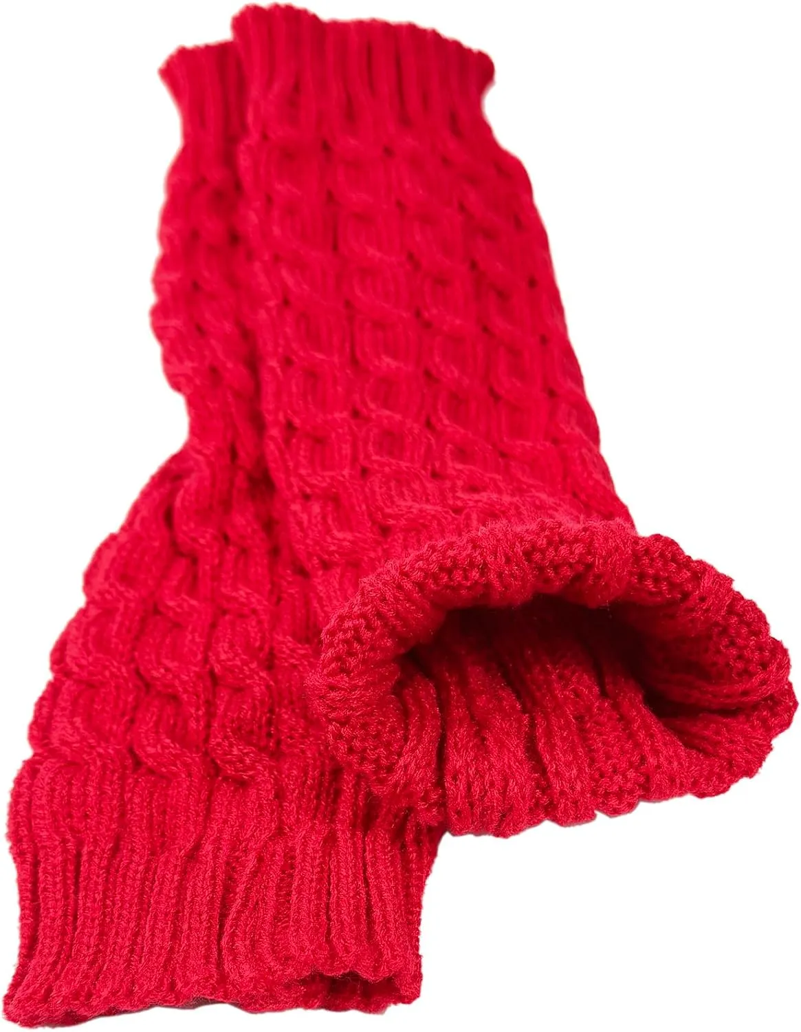 Bestjybt Womens Leg Warmers Crochet Knitted Long Boot Socks Warm Boot Cuffs