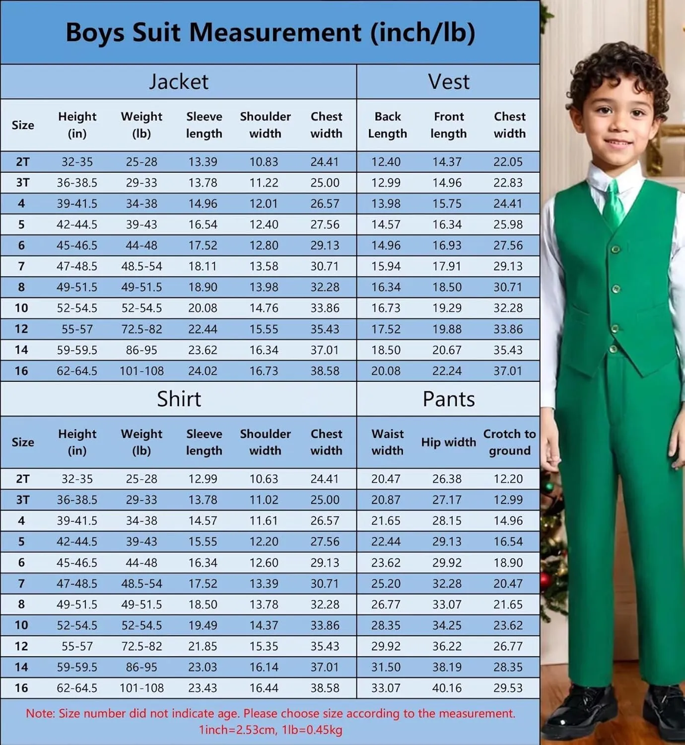 Boys Suit Kids Suits Tuxedo for Boys Toddler Vest Pants Set Ring Bearer Outfit Dress Clothes