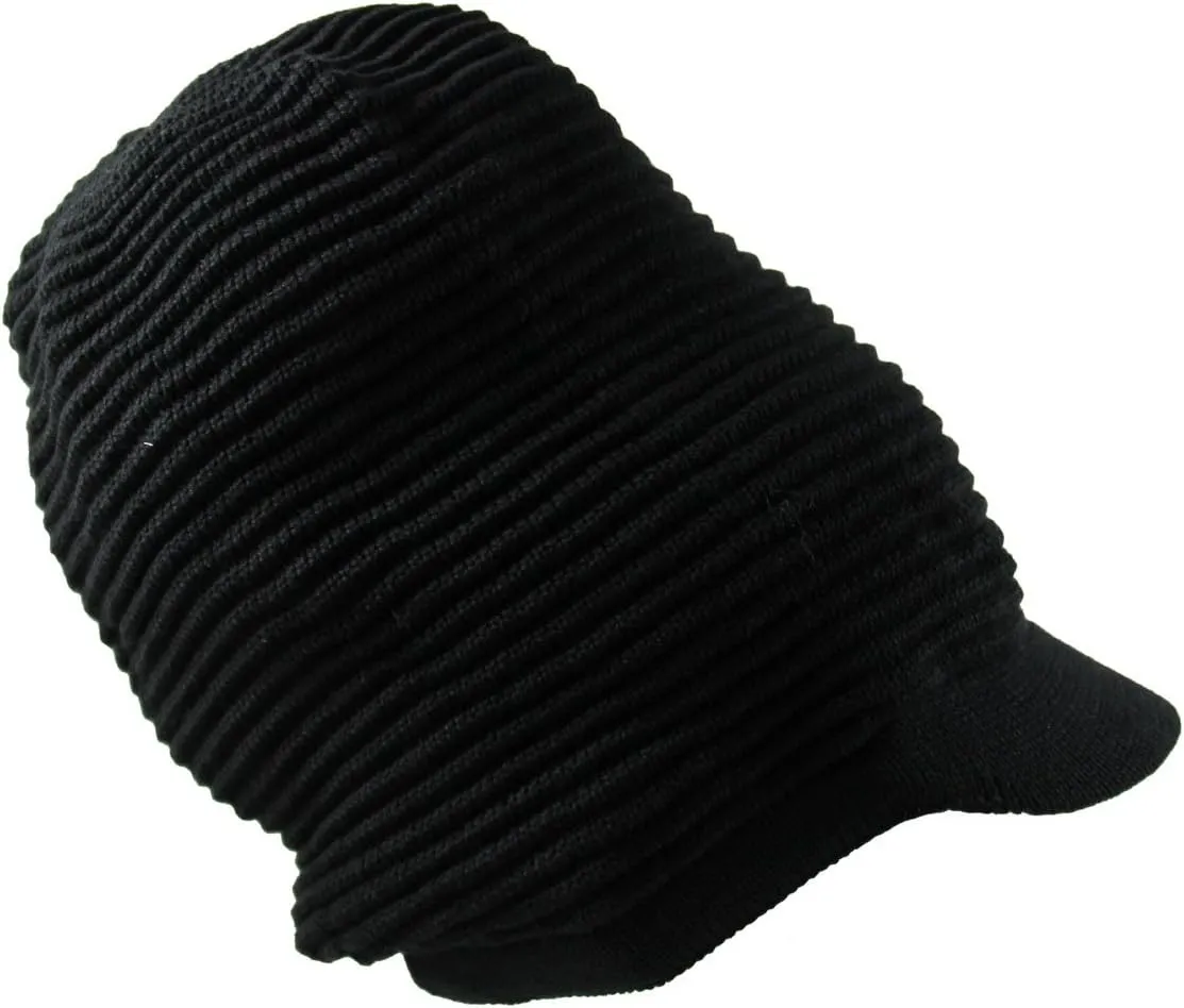 Cotton Rasta Knitted Beanie for Long Dreadlocks XXXL