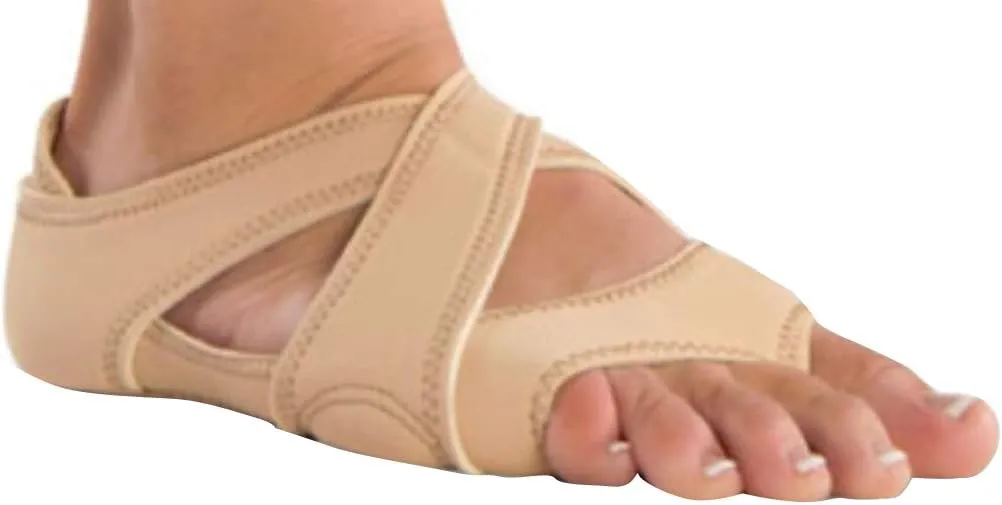 Danshuz Womens Tan Solid Color Neoprene Slip On Design Cross Wrap M