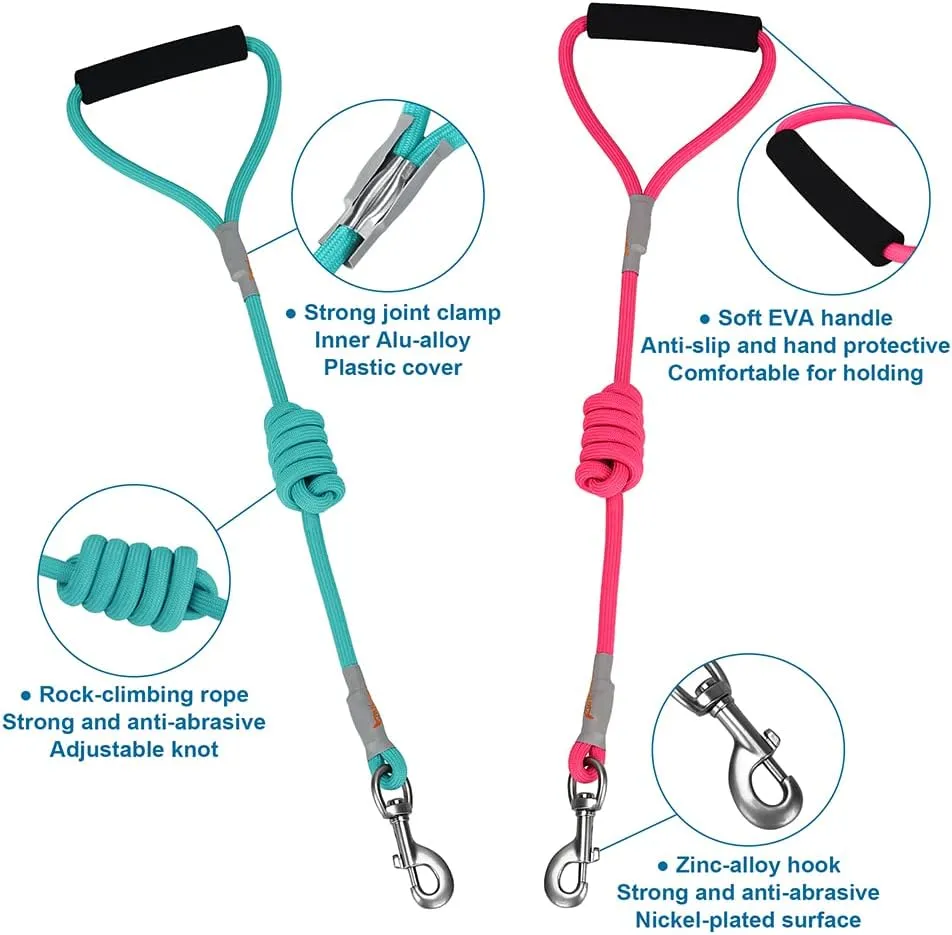 Dog Harness and Leash - Comfortable Leash and Harness for Small, Medium, Large Dogs - Perfect for Training, Includes D-Ring Harness & Leash Set