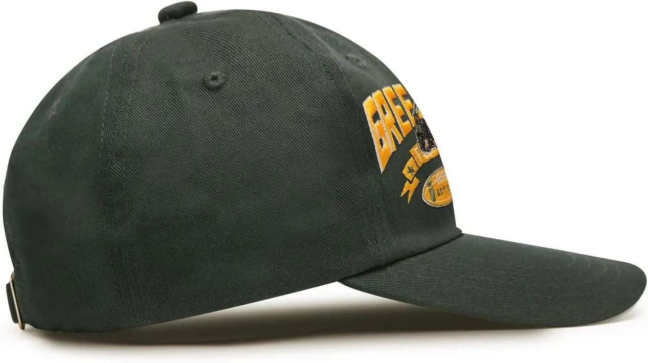 Embroidered Football Hat for Men Women Youth Team Color Baseball Cap Trucker Hats Fans Gifts Apparel