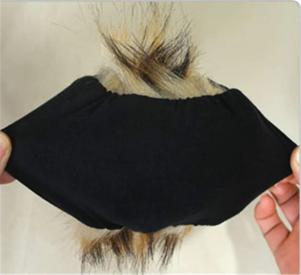 Faux Fur Wrist Cuffs Arm Leg Warmers Winter Boot Cuffs Warm Band Ring For Women
