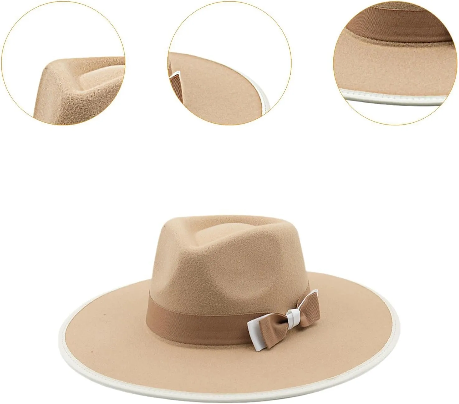 Fedoras for Winter Events Wide Brim Hat for Themed Gatherings Travel Men