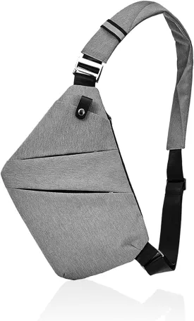 Fibrdoo Anti Theft Crossbody Bag for Women Men, Travel Purse Anti Theft Crossbody Sling Bag Shoulder Bag for Casual