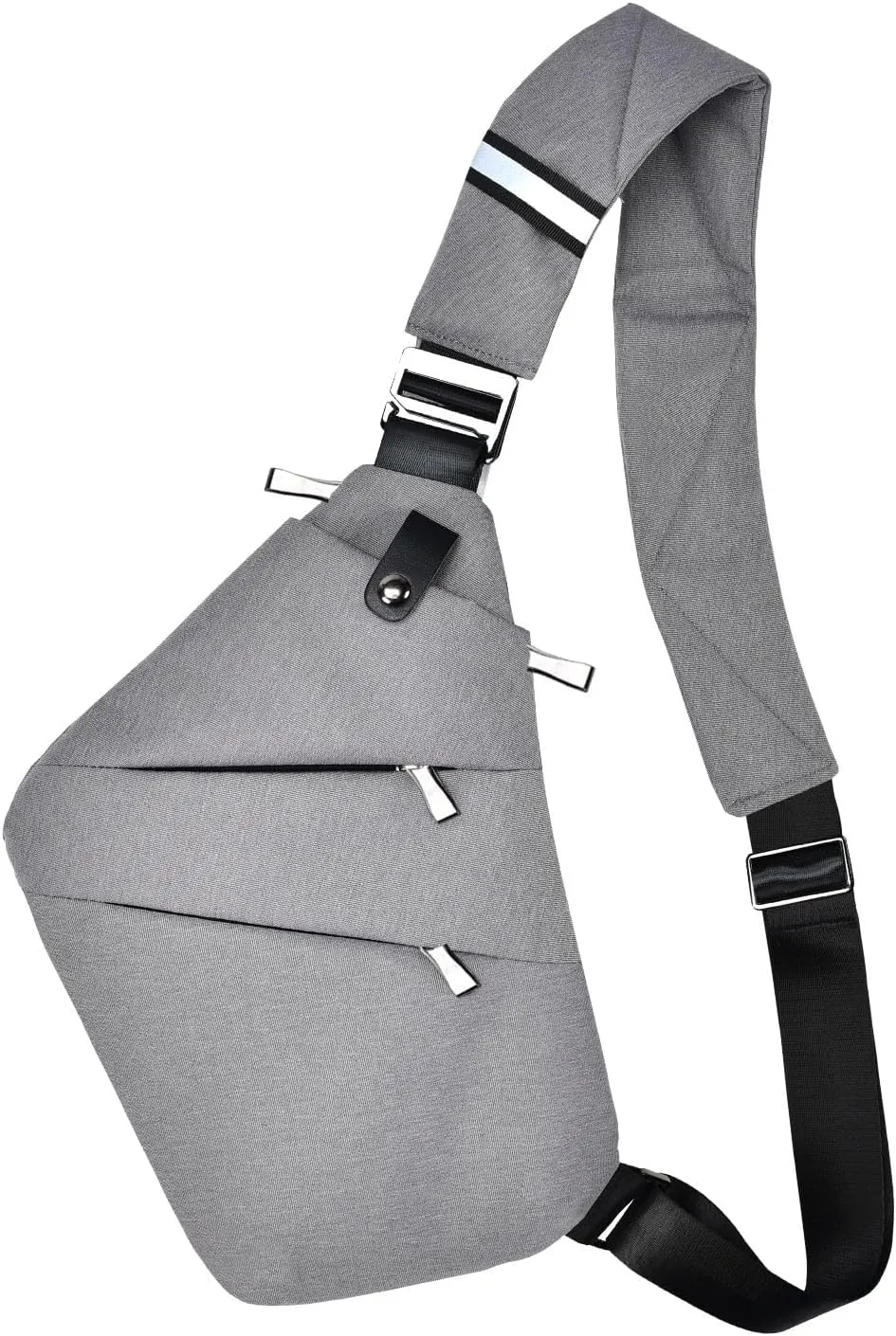 Fibrdoo Anti Theft Crossbody Bag for Women Men, Travel Purse Anti Theft Crossbody Sling Bag Shoulder Bag for Casual