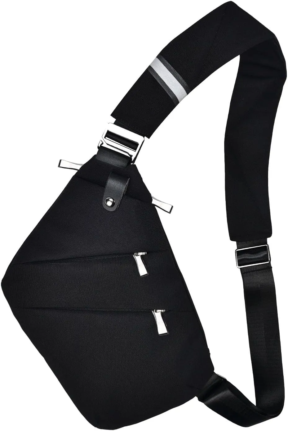 Fibrdoo Anti Theft Crossbody Bag for Women Men, Travel Purse Anti Theft Crossbody Sling Bag Shoulder Bag for Casual