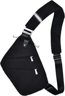 Fibrdoo Anti Theft Crossbody Bag for Women Men, Travel Purse Anti Theft Crossbody Sling Bag Shoulder Bag for Casual