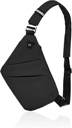 Fibrdoo Anti Theft Crossbody Bag for Women Men, Travel Purse Anti Theft Crossbody Sling Bag Shoulder Bag for Casual