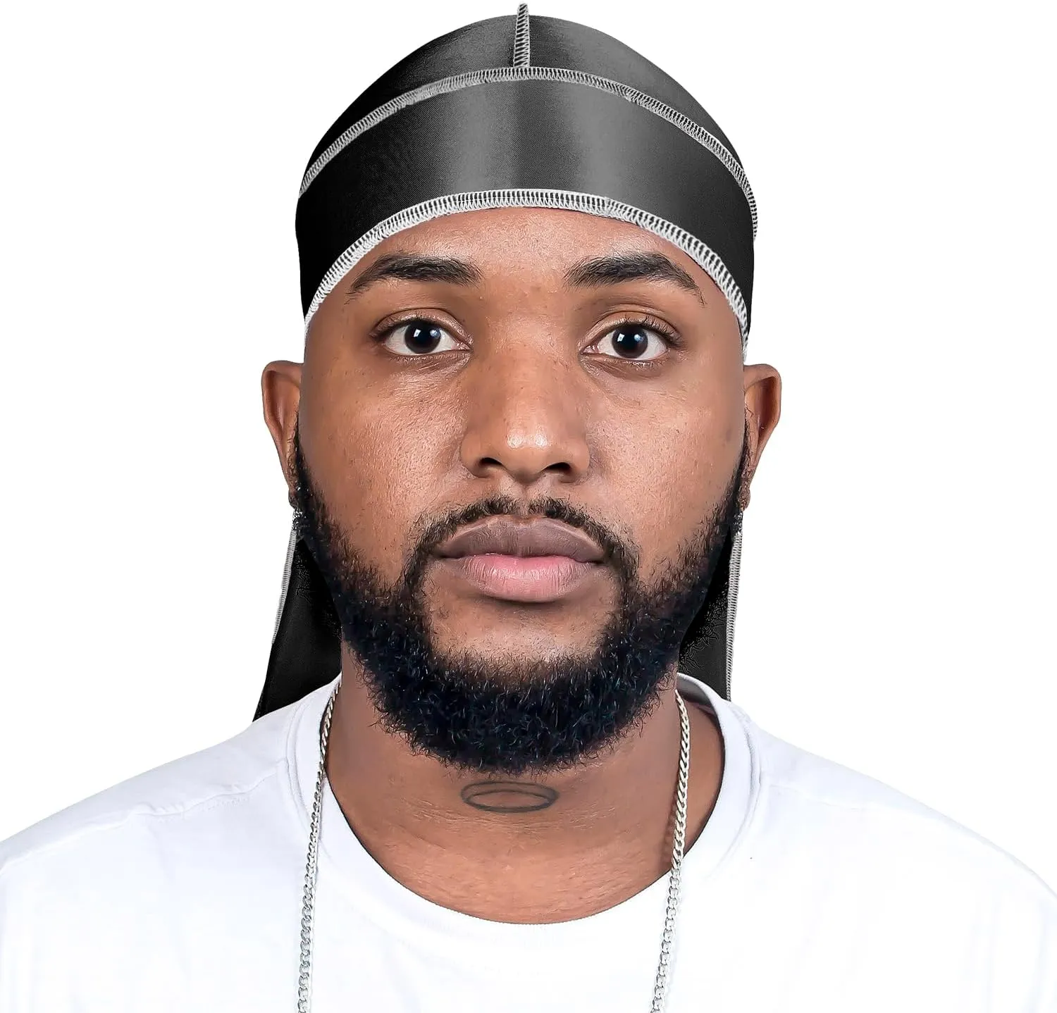 ForceWave Silky Durag for Men Wave Cap Satin Dorag for Men Women 360 Wave