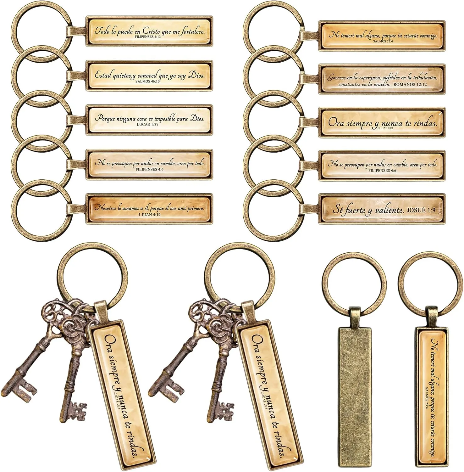 Fumete Fathers Day Christian Gifts for Church Spanish Christian Keychains Regalos Para El Da Del Padre Llavero Cristiano