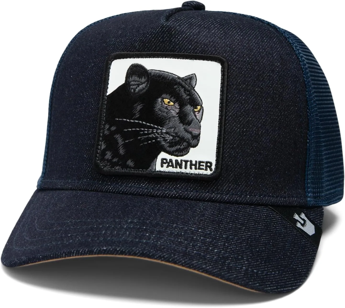 Goorin Bros. The Farm Unisex Original Adjustable Snapback Trucker Hat, Dark Navy(The Panther), One Size
