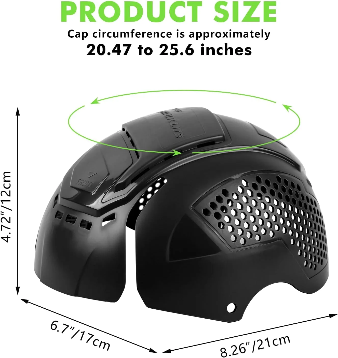 GREEN DEVIL Matrix Lite Series Bump Cap Insert for Baseball Caps EN 812 Universal Safety Bump Hat Insert for Men Women Vented Lightweight