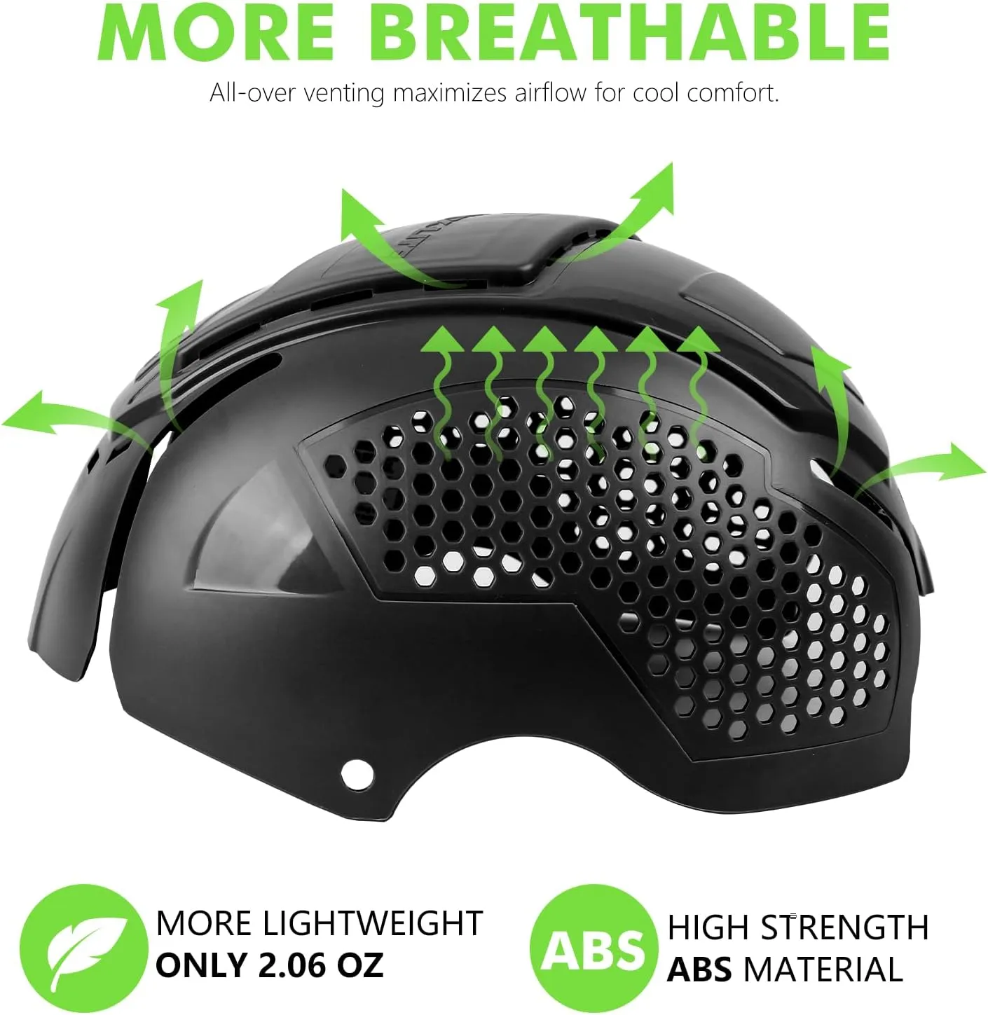 GREEN DEVIL Matrix Lite Series Bump Cap Insert for Baseball Caps EN 812 Universal Safety Bump Hat Insert for Men Women Vented Lightweight