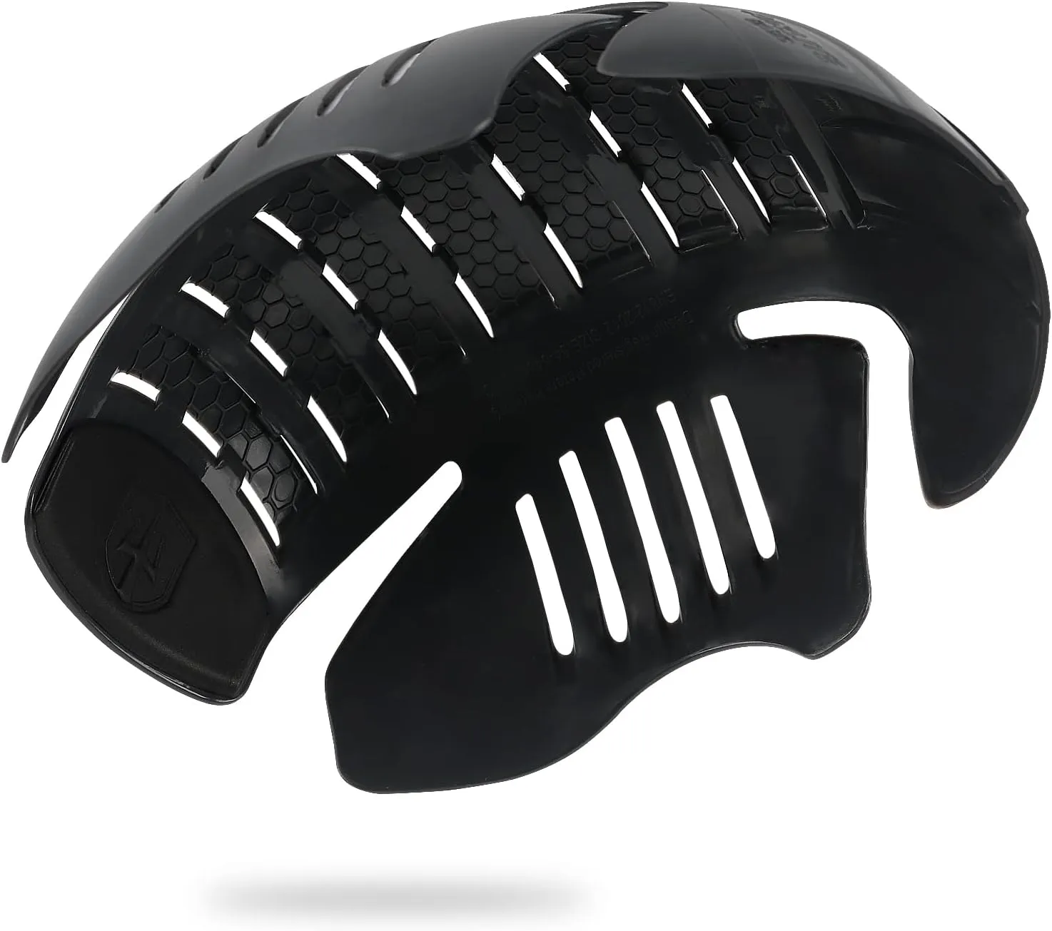 GREEN DEVIL Universal Bump Cap Insert for Baseball Caps Vented Lightweight Safety Bump Hat Insert for Men Women1Pack Black
