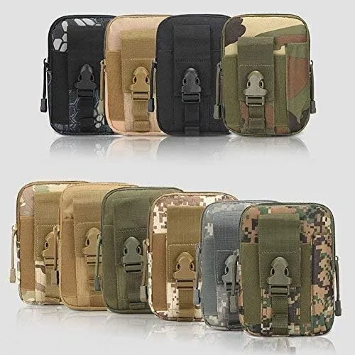 Hainan Fashion Men Bags Nylon Chest Diagonal Package Messenger Shoulder Bag Waterproof Sport Casual Running Outdoor Back Pack (One Size, Desert Digital)