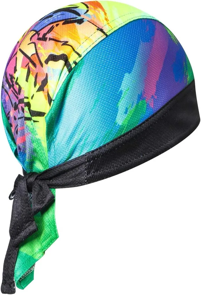 JPOJPO Cycling Cap Biker Quick Sports Bandana Sweat Headband Bandana for Motorcycling Men