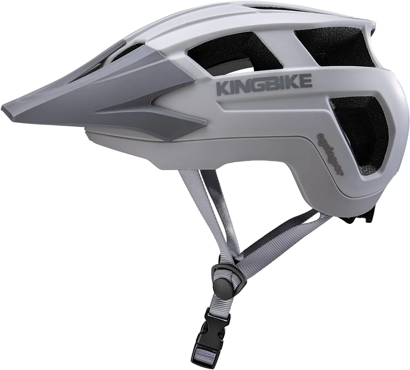 KINGBIKE Mountain Bike Helmet MTB Cycling Bicycle Helmets with Adujustable Visor for Adults Youth Men Women