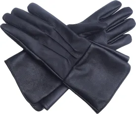 Leather Gloves Long Cuff Medieval Perfect Fit Premium Quality Soft Leather