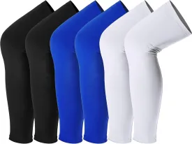 Leg Sleeves Compression Long Knee Sleeve UV Protect for Men Women Sport Basketball Football