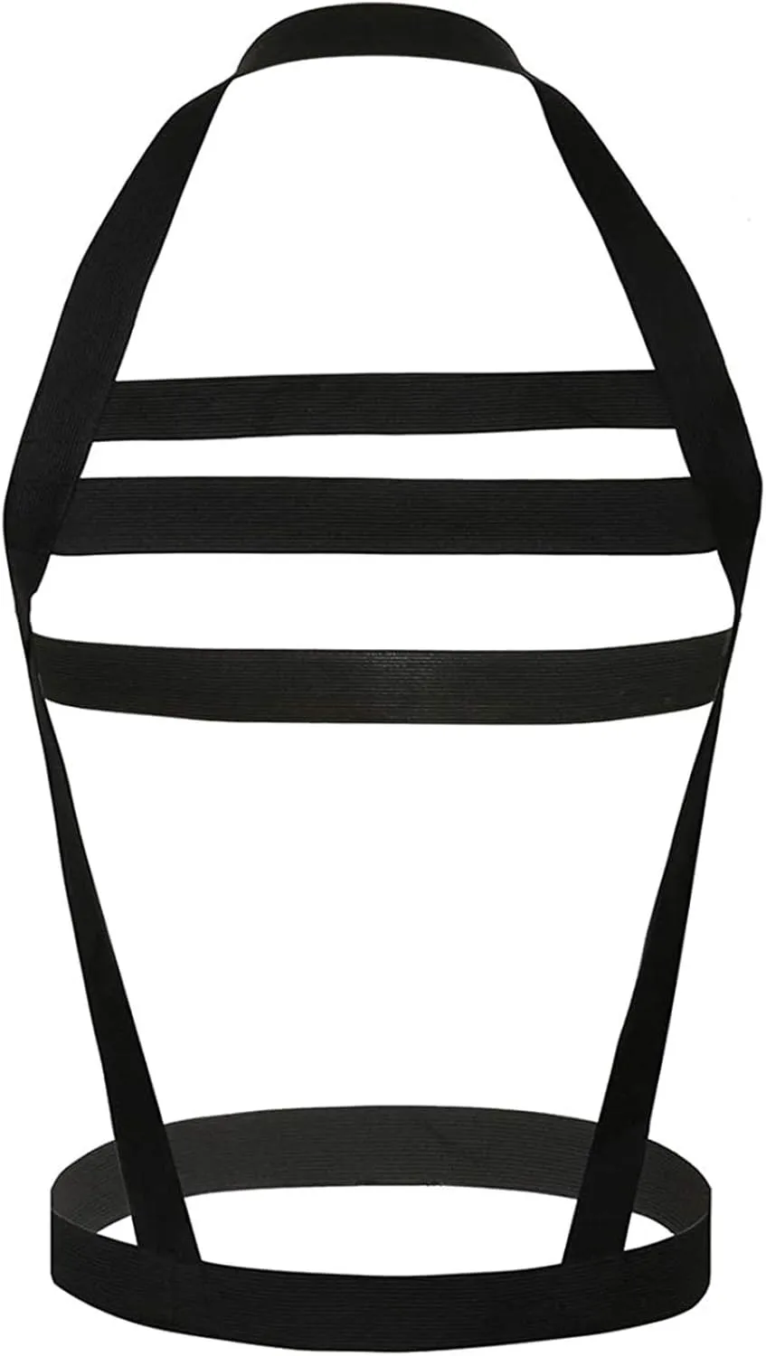 Man Harness Belt Strong Nylon Body Chest Elastic Shoulder Strap Club Wear Costume
