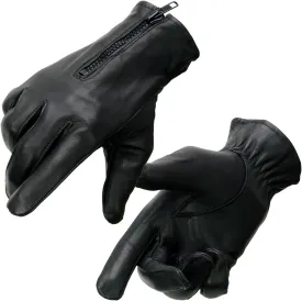 Milwaukee Men's Driving Gloves with Zipper