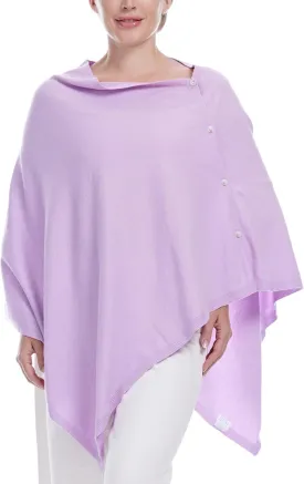 MissShorthair Women's Lightweight Knitted Scarf Poncho Sweater Cape Shawl Versatile Spring Summer Ponchos Wraps