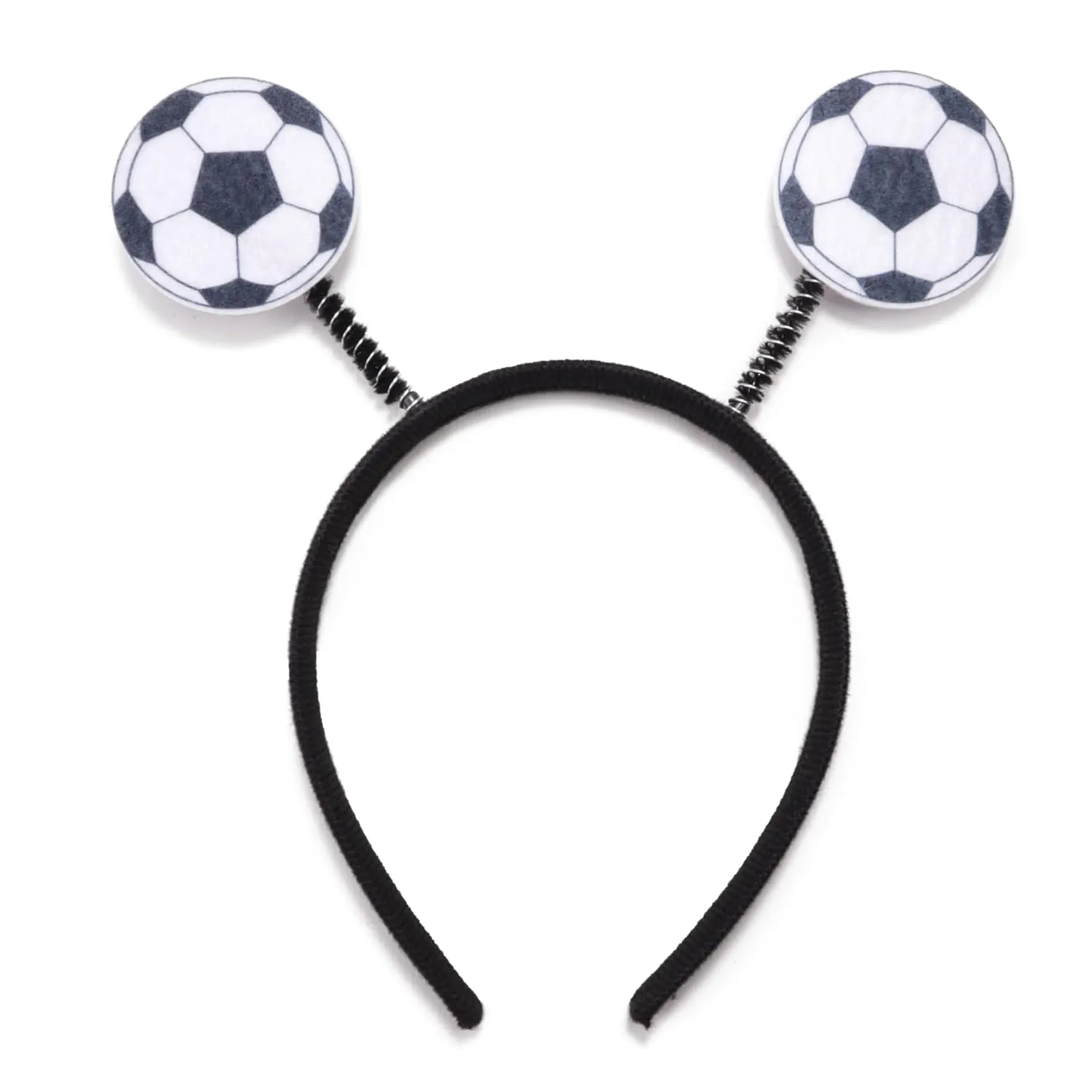 Needzo Soccer Bopper Headband, Sports Themed Hair Accessory, Team Party Favor, One Size Fits Most