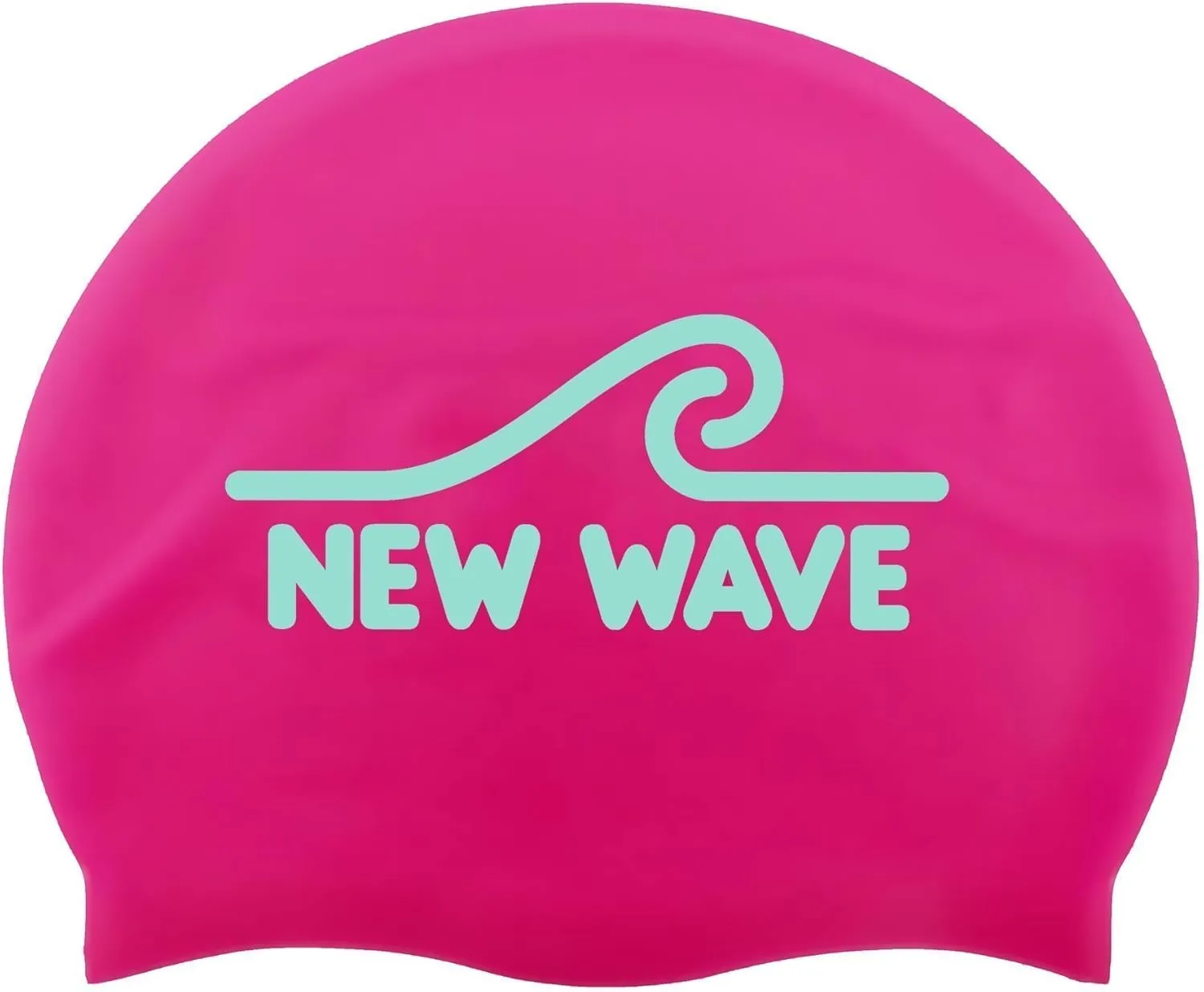 New Wave Swim Cap - Silicone (Pink)