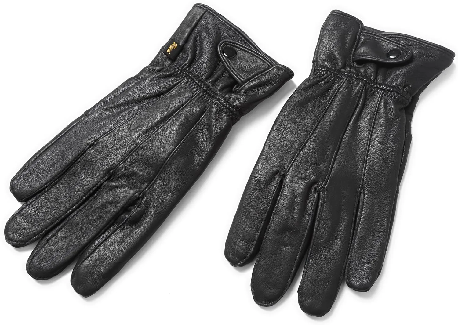 REED Men's Genuine Leather Warm Lined Driving Gloves - Touchscreen Texting Compatible