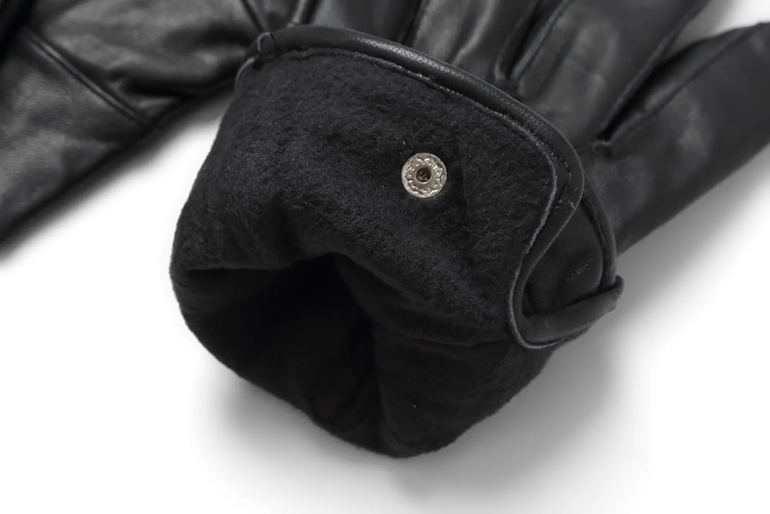 REED Men's Genuine Leather Warm Lined Driving Gloves - Touchscreen Texting Compatible