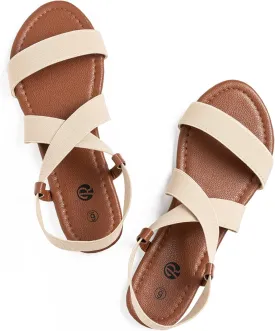 Rekayla Flat Elastic Sandals for Women