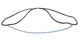 Rhinestone Sparkle Shiny Bling Elastic Stretch Hair Headband Women Teens Girls