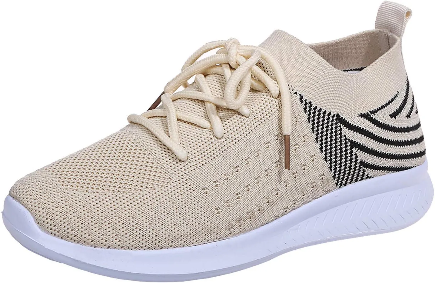 SBGMoSJ Running Shoes for Women Wide Toe Box Women's Slip On Tennis Shoes Size 8 Hiking Shoes for Women Extra Wide White Sneakers for Women Womens Black Sneakers Wide Width