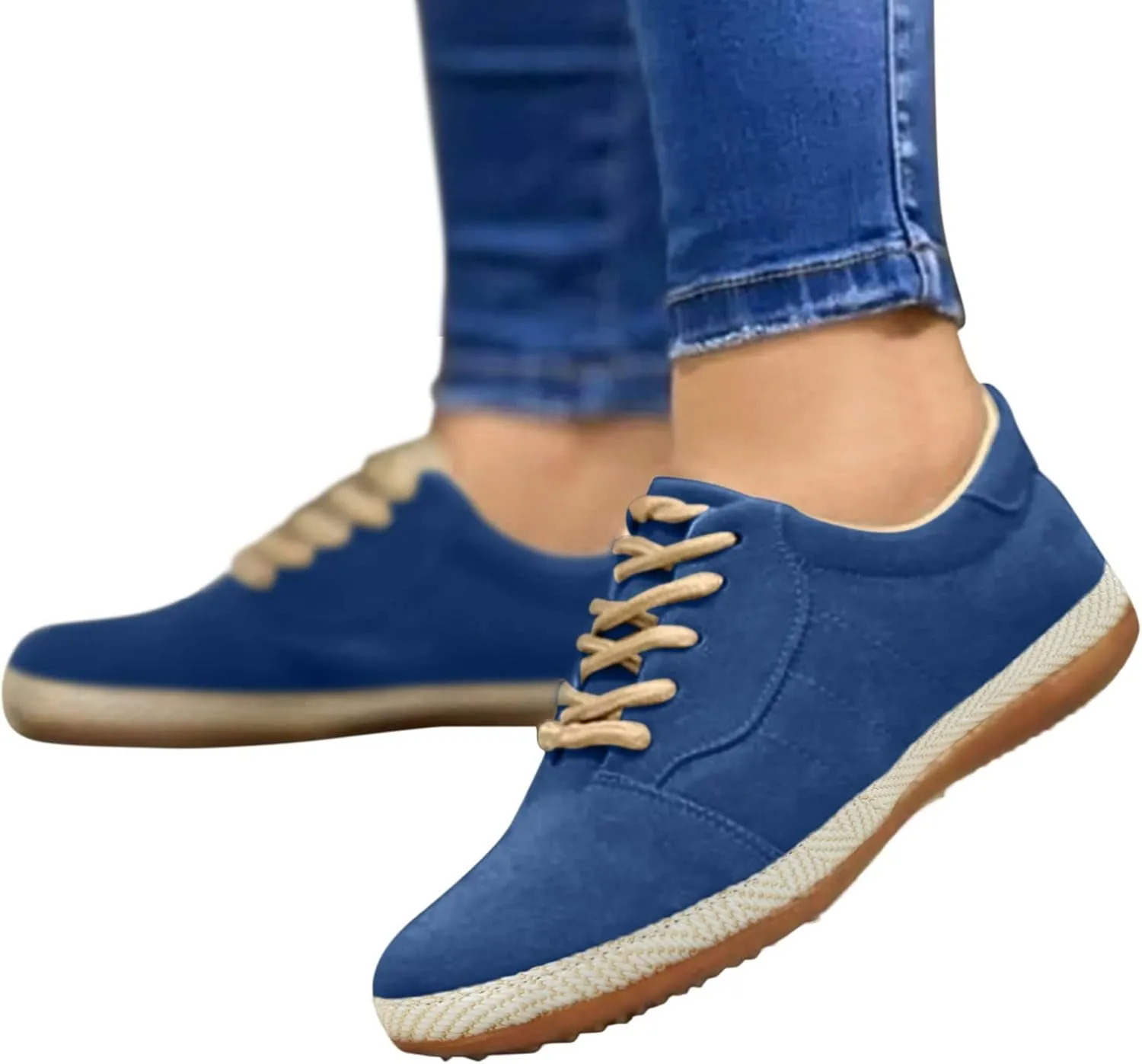 SBGMoSJ Running Shoes for Women Wide Toe Box Women's Slip On Tennis Shoes Size 8 Hiking Shoes for Women Extra Wide White Sneakers for Women Womens Black Sneakers Wide Width