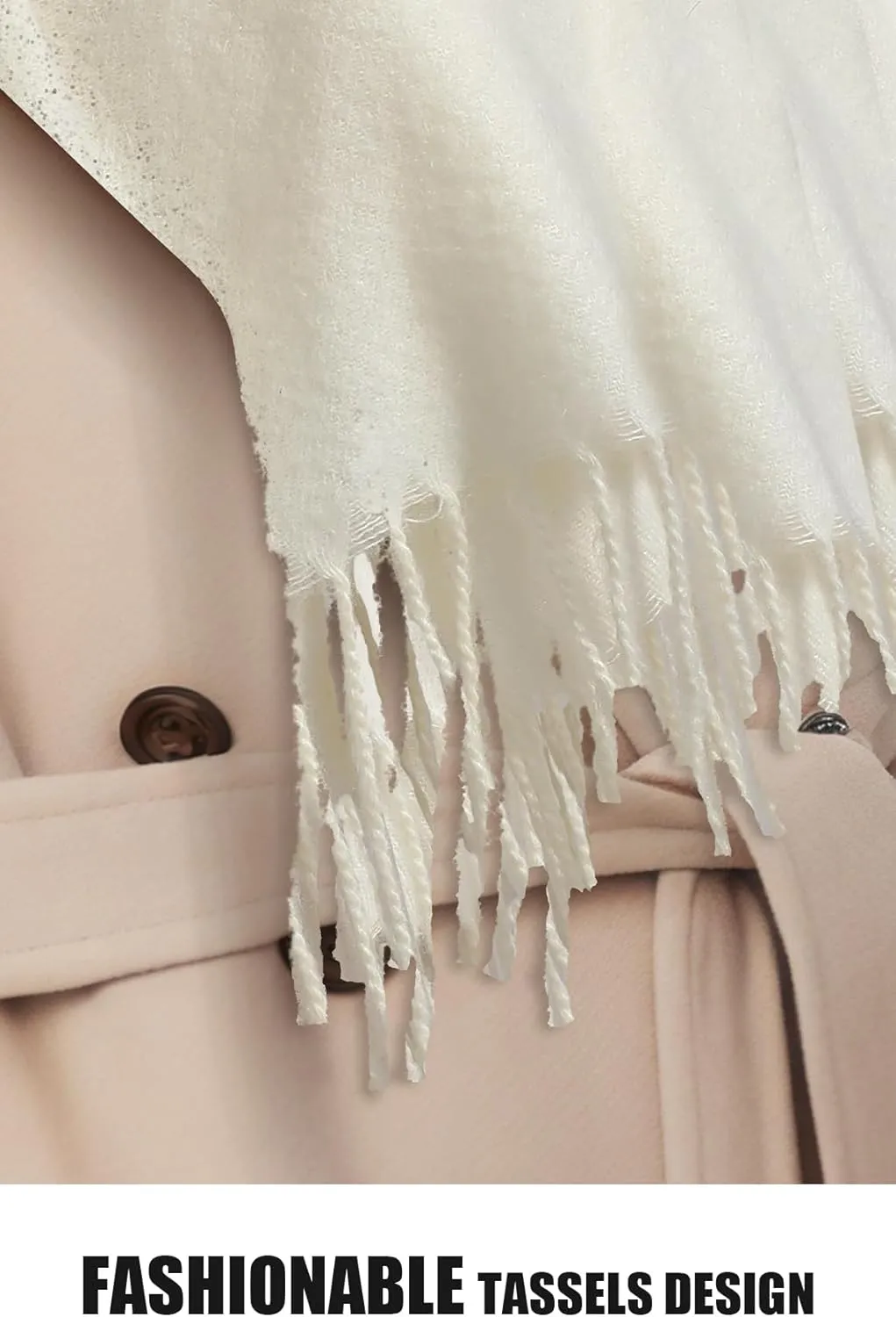 Scarf for Women - Women's Fall Winter Scarfs, Pashmina Shawl Wraps for Women, Long Blanket Scarf for Evening Dresses