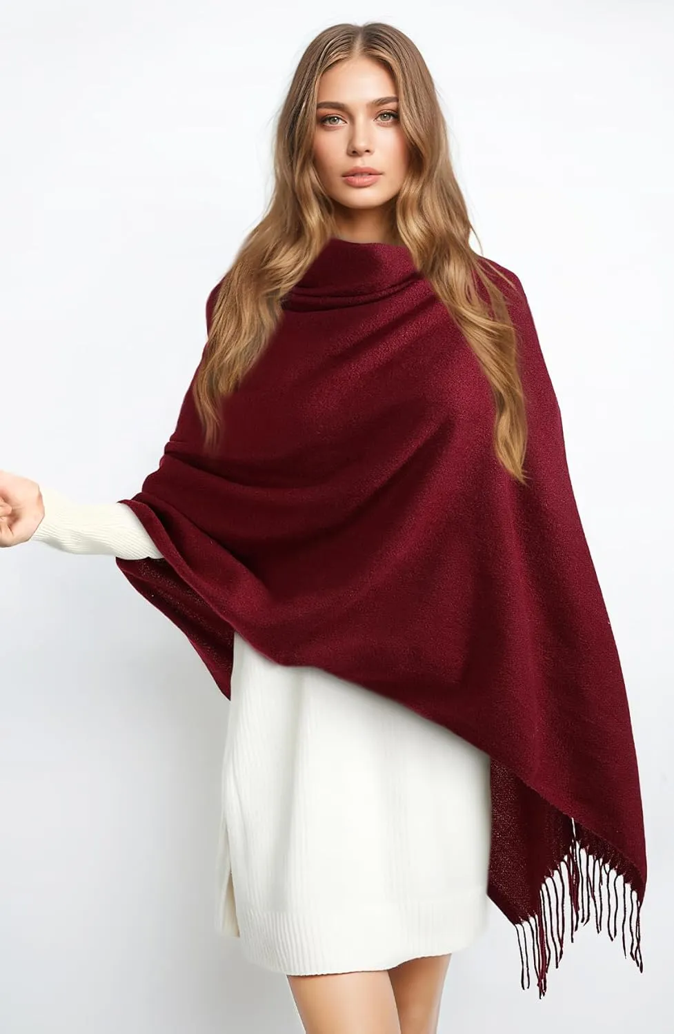 Scarf for Women - Women's Fall Winter Scarfs, Pashmina Shawl Wraps for Women, Long Blanket Scarf for Evening Dresses