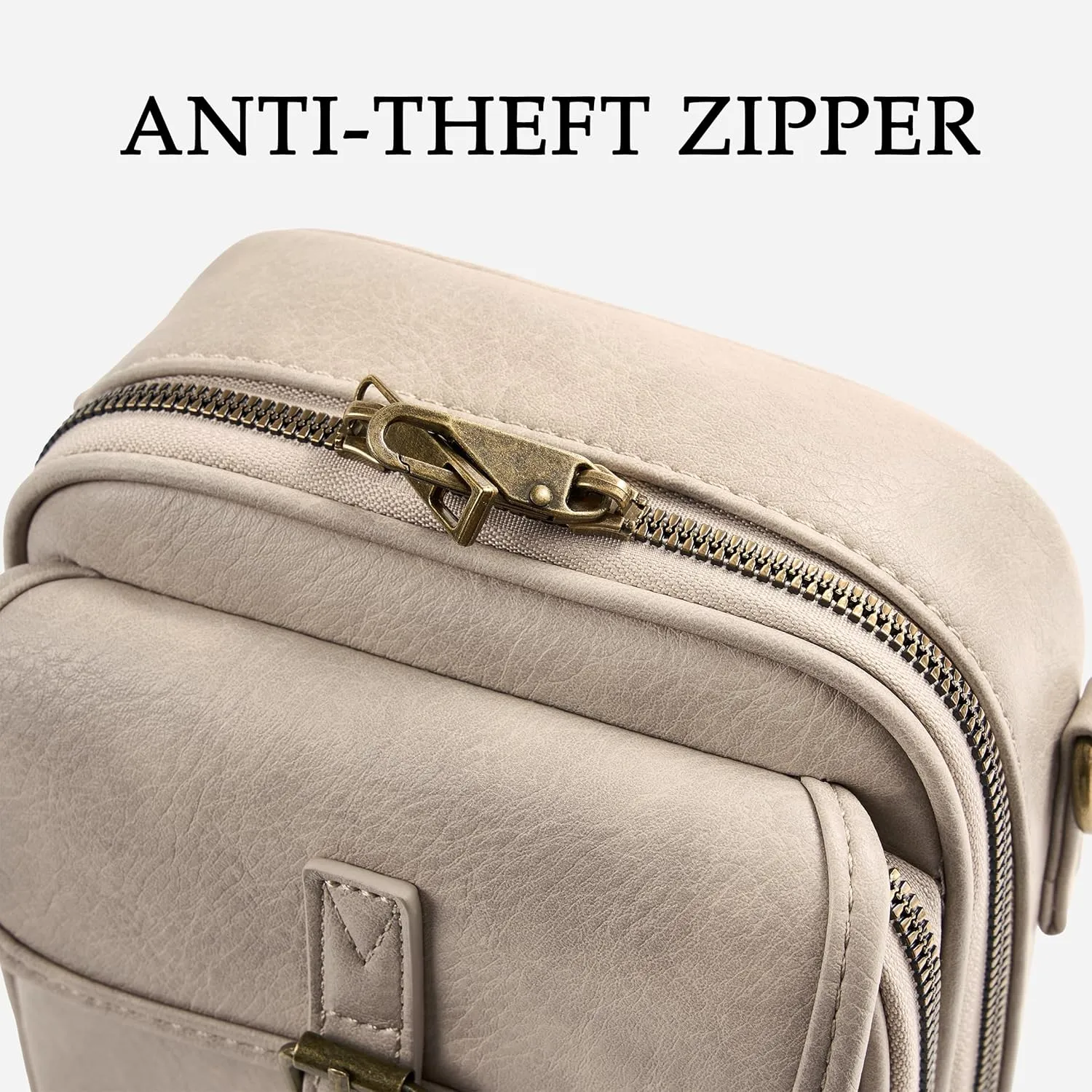 Small Messenger Bag Vegan Leather Crossbody Bag for Women Men, Vintage Cross Body Shoulder Purse with Card Slots