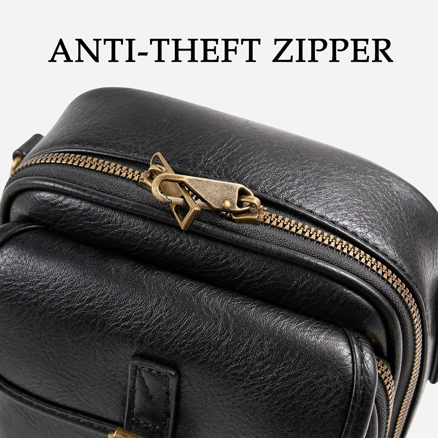 Small Messenger Bag Vegan Leather Crossbody Bag for Women Men, Vintage Cross Body Shoulder Purse with Card Slots