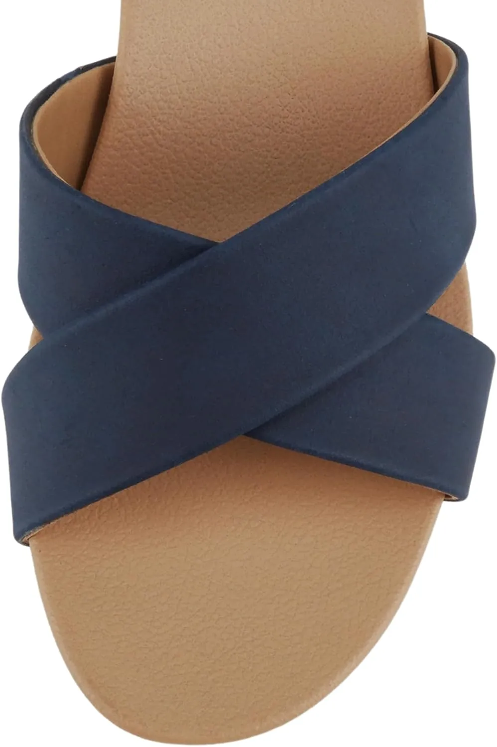 Soda Donnie ~ Women Open Round Toe Crisscross Band Low Heel Espadrille Wedge Sandal with Adjustable Ankle Strap