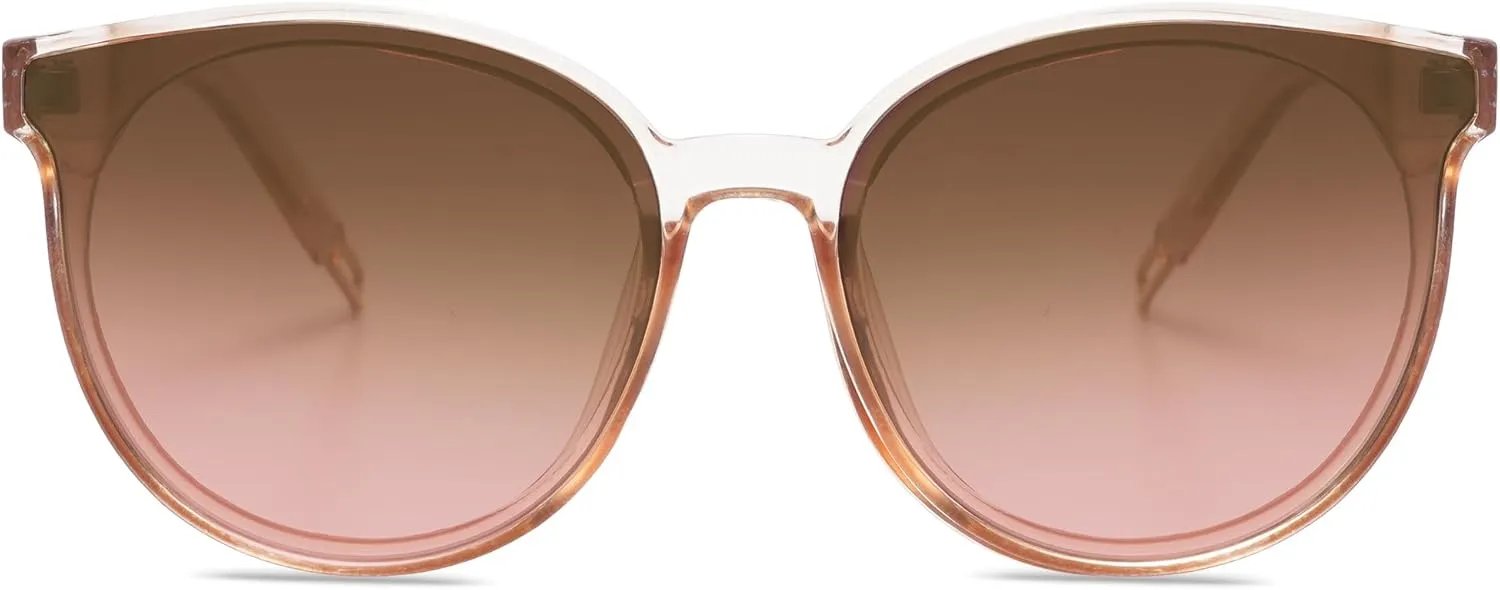 SOJOS Oversized Round Sunglasses for Women and Men
