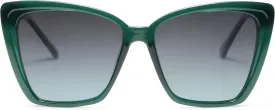 SOJOS Trendy Polarized Sunglasses For Women Retro Womens Oversized Square Cat Eye Sun Glasses UV Protection SJ2206