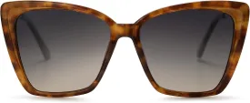 SOJOS Trendy Polarized Sunglasses For Women Retro Womens Oversized Square Cat Eye Sun Glasses UV Protection SJ2206