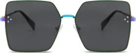 SOJOS Trendy Square Sunglasses Womens Big Oversized Designer Style UV Protection Sunnies Shades SJ1170