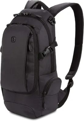 SwissGear 3598 Backpack Narrow Daypack, Dark Grey, 18-Inch